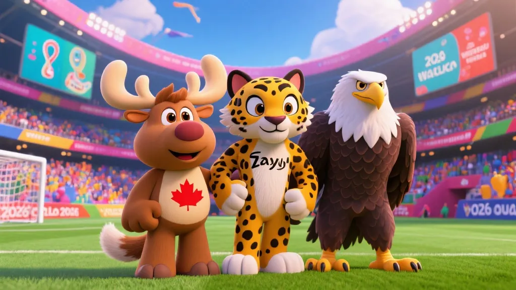 揭秘2026世界杯吉祥物：Maple、Zayu与Clutch背后的文化密码与狂欢寓意